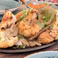 Tandoor vegetables .  at Cinnamon in Sitges