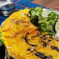 The Banh Xeo was just amazing! at Mom's Kitchen @ Chickpea Eatery  in Da Nang