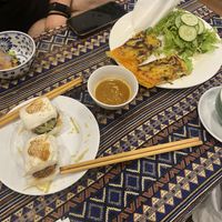Bao and Banh xeo  at Mom's Kitchen @ Chickpea Eatery  in Da Nang
