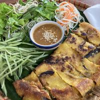 banh xeo, very good  at Mom's Kitchen @ Chickpea Eatery  in Da Nang