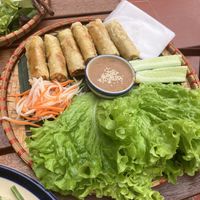 spring rolls  at Mom's Kitchen @ Chickpea Eatery  in Da Nang