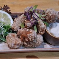 Karaage entree at Jizo Japanese Cafe & Bar in Dunedin