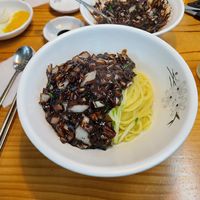 Vegan Jjajangmyeon  at Chaiyan in Gwangju