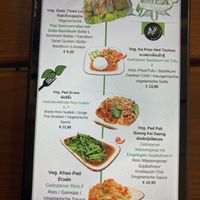 Vegetarian menu!   at All Reis in Vienna