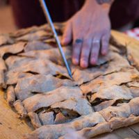 Vegan apple pie at Agriturismo Biologico La Buona Terra in Cervarese Santa Croce