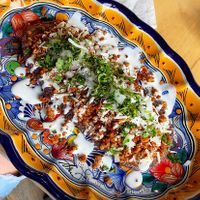 Huarache  at Mexhico Restaurant in Barrie
