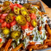 Mexhico loaded fries  at Mexhico Restaurant in Barrie