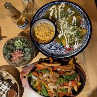 Fajitas; enchiladas  at Mexhico Restaurant in Barrie