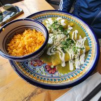 Enchiladas at Mexhico Restaurant in Barrie