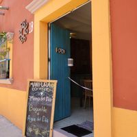 Entrance at Vegan21 in San Miguel De Allende