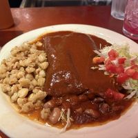   at La Choza Restaurant in Santa Fe