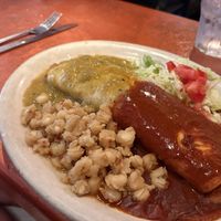   at La Choza Restaurant in Santa Fe