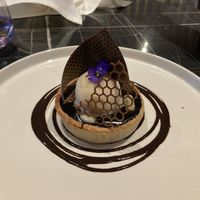 Chocolate orange tart  at MUSE Brasserie in Cheltenham