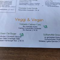 Karte at Havanna in Norddeich