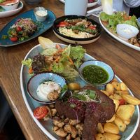 Grill Teller at Bei Frau Nanna in Frankfurt
