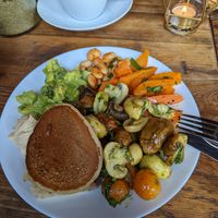 Veganes vom Buffet at Bei Frau Nanna in Frankfurt