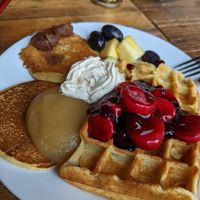 Veganes vom Buffet at Bei Frau Nanna in Frankfurt
