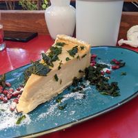 cheesecake (good) at Bei Frau Nanna in Frankfurt