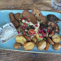 Shawarma Plate  at Bei Frau Nanna in Frankfurt