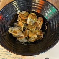 ‘Prawn’ dumplings   at Belly Worship in Auckland