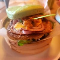 Chicken & Kimchi Bao at Belly Worship in Auckland