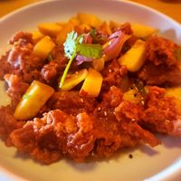 Lychee Pork at Belly Worship in Auckland