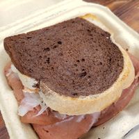 Reuben at Vida's Plant Based Butcher in Columbus