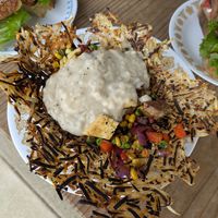 Crispy breakfast bowl at Vida's Plant Based Butcher in Columbus