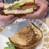 The California - turkey style slices with avocado and cheese at Vida's Plant Based Butcher in Columbus