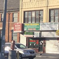 Front door   at Four Seasons Cafe & Juice Bar in Brooklyn