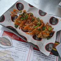 Vegan gyoza at YUZU Street Food in York