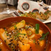 Tteokbokki in broth  at YUZU Street Food in York