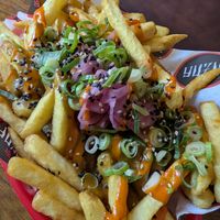 Katsu fries at YUZU Street Food in York