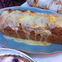 Carrot cake at G Bakes Vegan in Chiang Mai