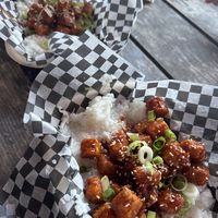 Korean tofu bowl   at Wildside Grill in Tofino