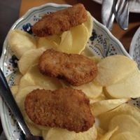 Nuggets veganos at Picnic - Felix Acevedo in A Coruna