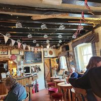 Traditional country pub with mostly vegan food. Five stars. at The Flying Childers Inn in Matlock