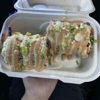 Sushi Avocado Burrito Cali Style  at VegainzLA - La Brea in Inglewood