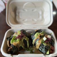 Sushi burrito   at VegainzLA - La Brea in Inglewood