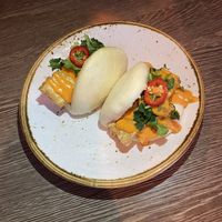 Tofu bao buns  at Tuk Tuck in Bristol