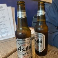 Asahi beer  at Tuk Tuck in Bristol