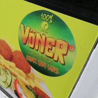 Vöner at Baran Falafel in Hamburg
