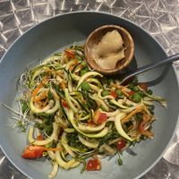 Pad Thai YUM 😋   at Gigi's Vegan + Wellness Cafe in Kansas City