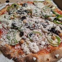 Delishu vegetariana at Pizza Box in Sofia