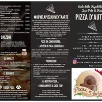 Menù 2 at Pizza d'Autore in San Polo Di Piave