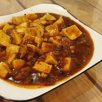 Mapotofu at Veggie Lover Cafe in Vientiane