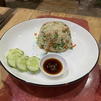 Combo fried rice   at Veggie Lover Cafe in Vientiane
