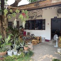   at Veggie Lover Cafe in Vientiane