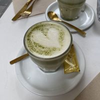  Matcha latte   at Brunch & Cake - Rosselló in Barcelona