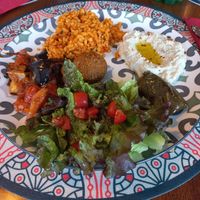 Assisted vegetarienne - vegetarian dish at Restaurant Fayrouz in Villeneuve-sur-lot